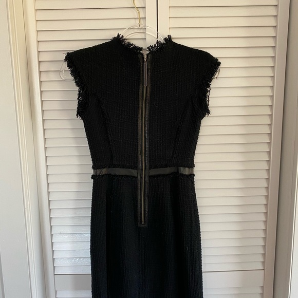 Rebecca Taylor black tweed mini dress - Picture 6 of 11